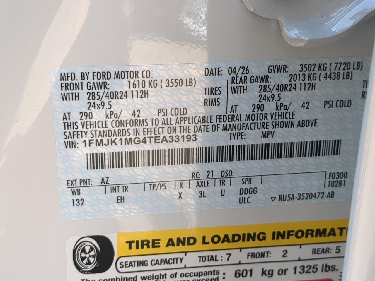 2026 Ford Expedition Max Platinum Winder GA