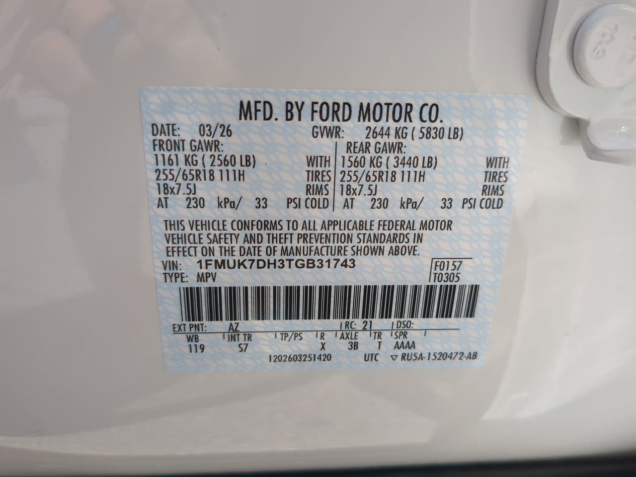 2026 Ford Explorer Active Winder GA