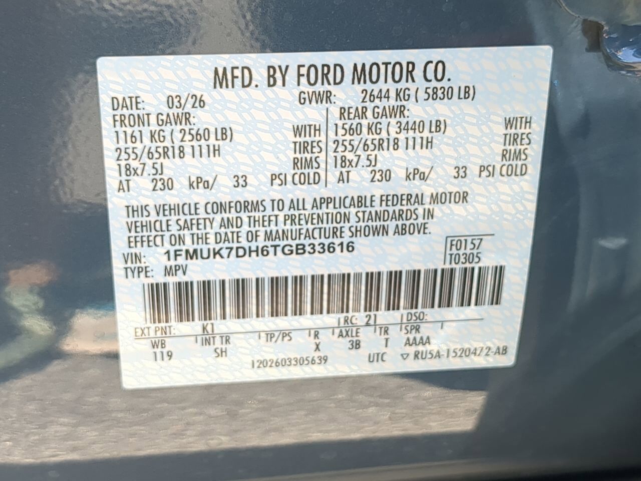 2026 Ford Explorer Active Winder GA