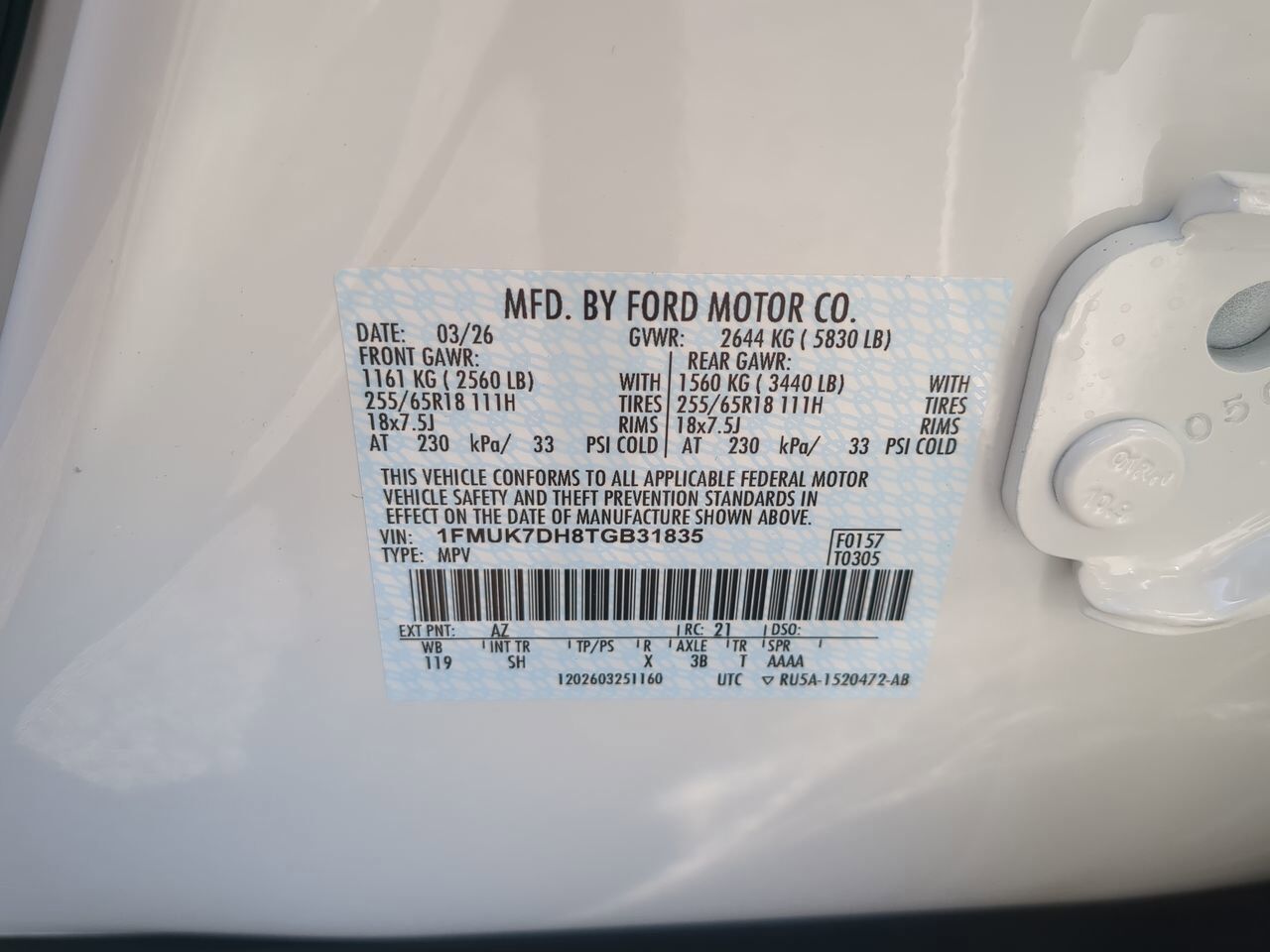 2026 Ford Explorer Active Winder GA