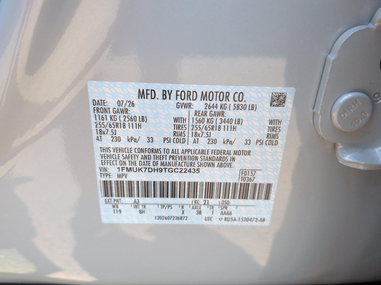 2026 Ford Explorer Active Winder GA