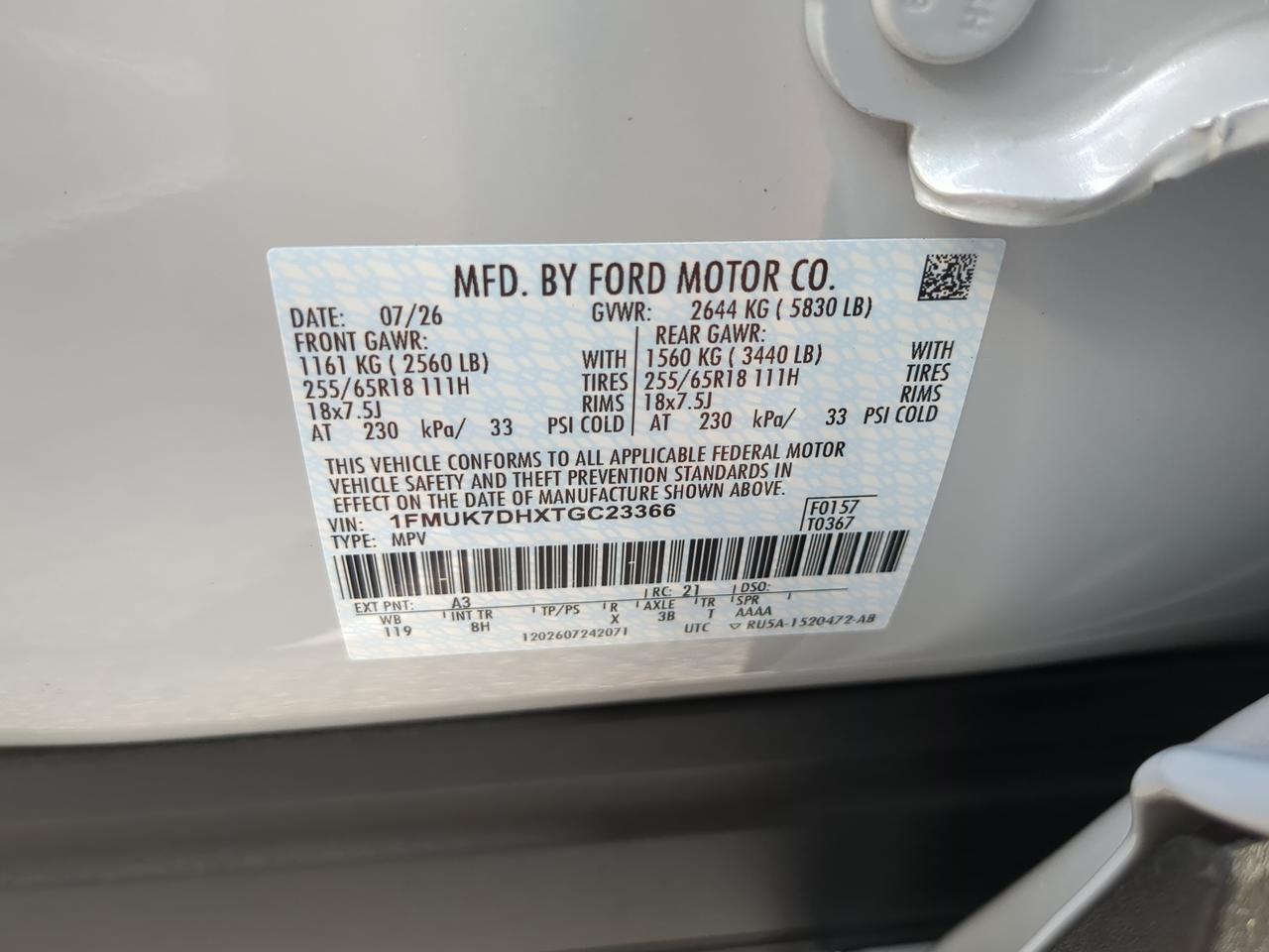 2026 Ford Explorer Active Winder GA