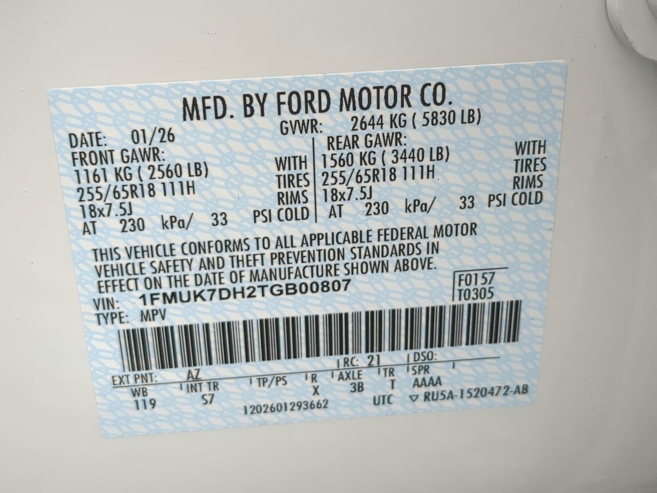 2026 Ford Explorer Active w/200A Pkg Winder GA