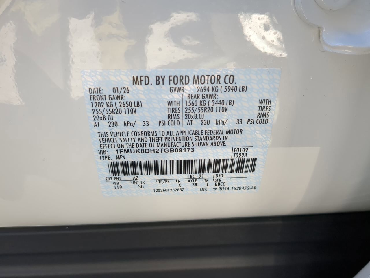 2026 Ford Explorer Active w/200A Pkg Winder GA