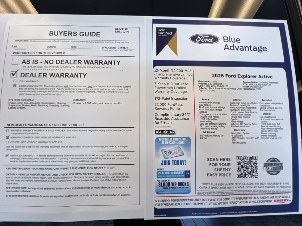 2026 Ford Explorer Active Richmond VA