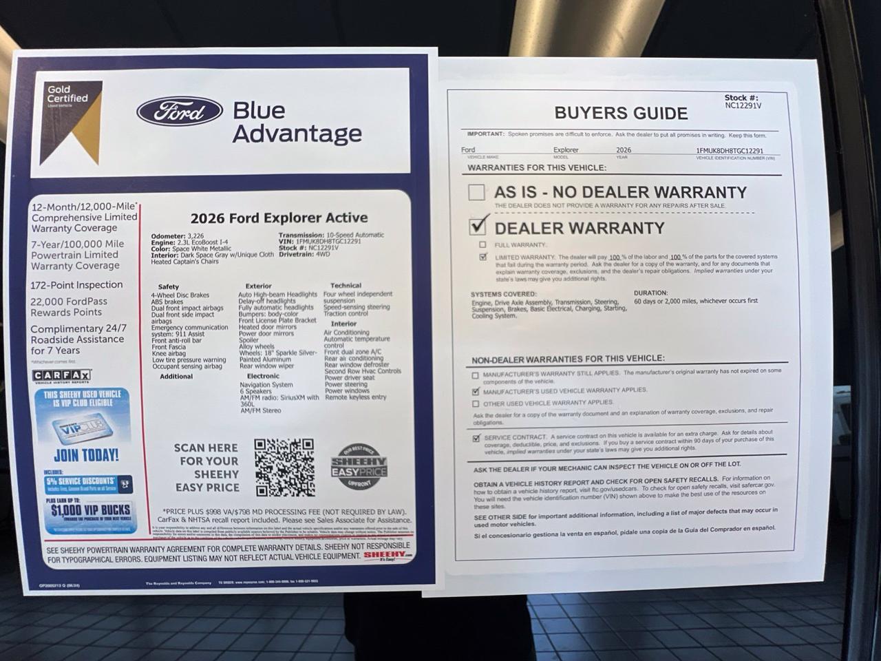 2026 Ford Explorer Active Richmond VA