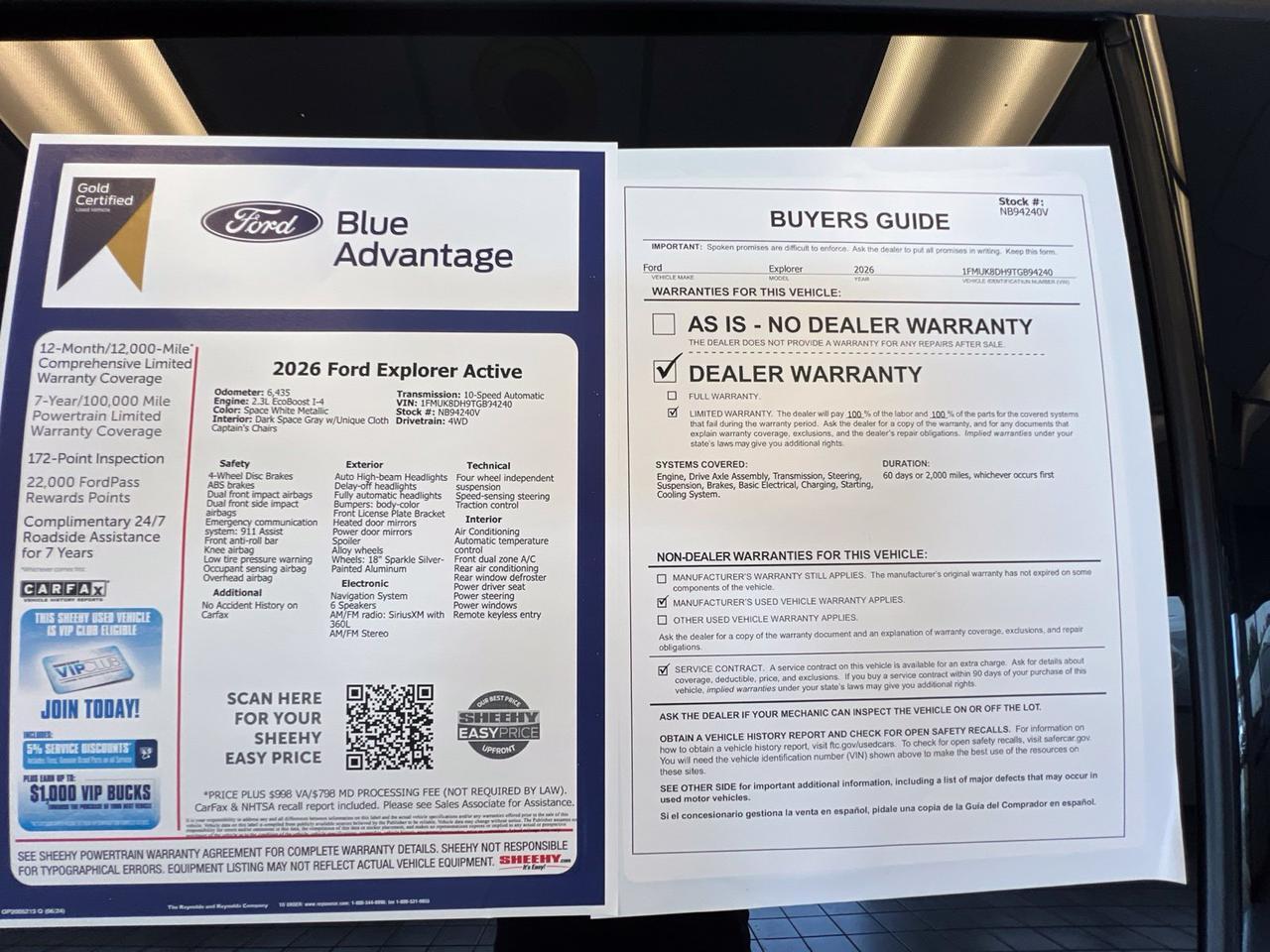 2026 Ford Explorer Active Richmond VA