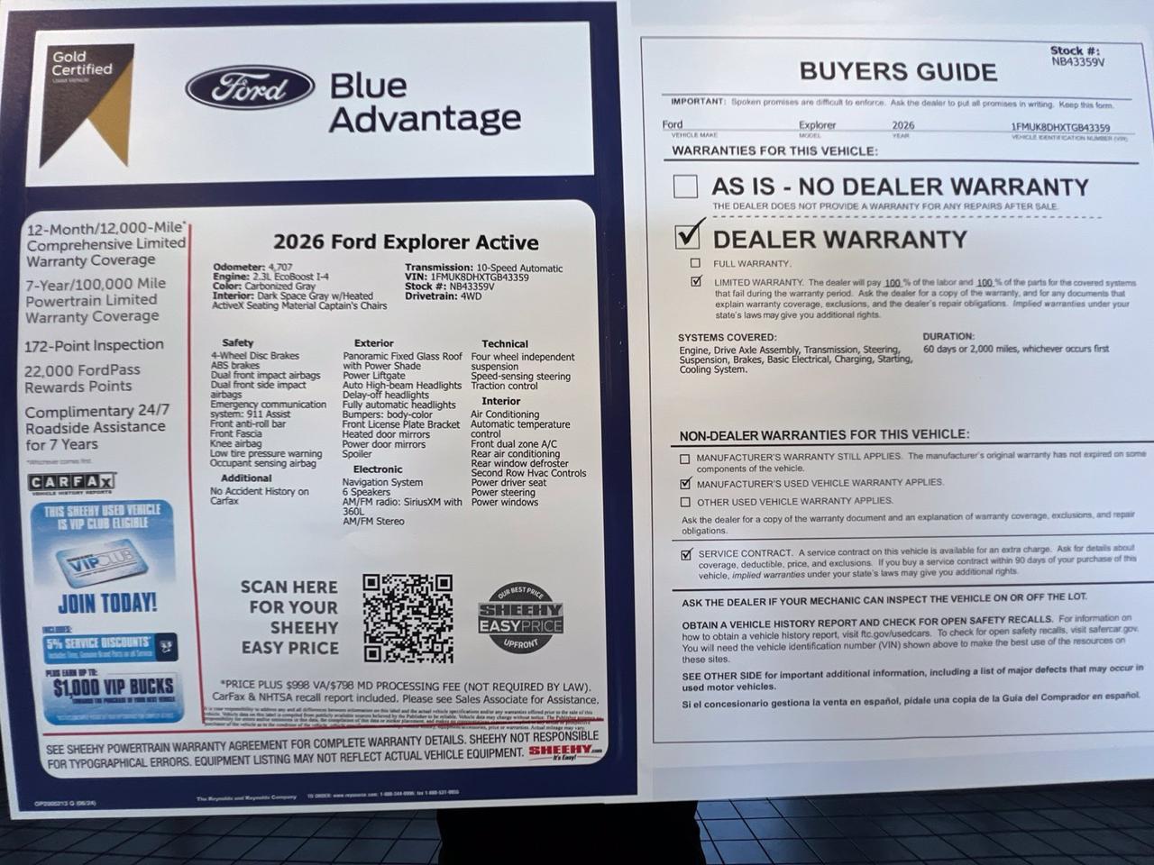 2026 Ford Explorer Active Richmond VA