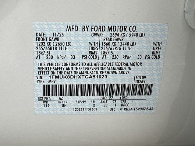 2026 Ford Explorer Active Springfield VA
