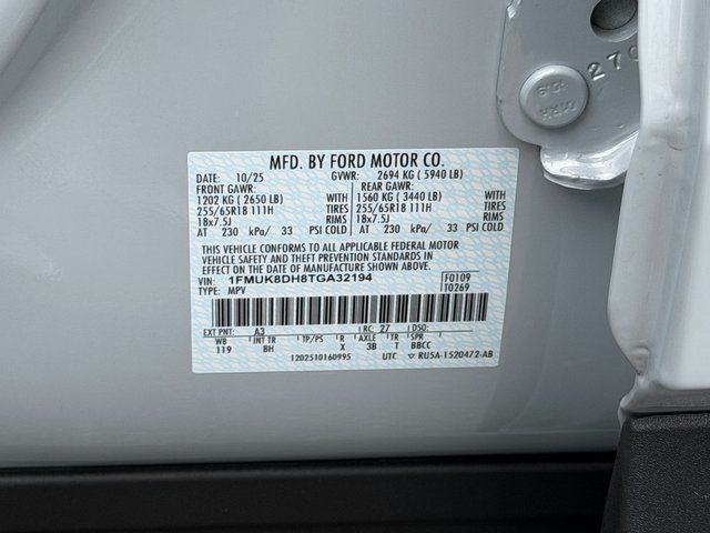 2026 Ford Explorer Active Springfield VA