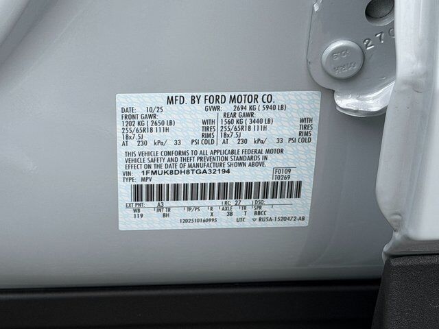 2026 Ford Explorer Active Springfield VA