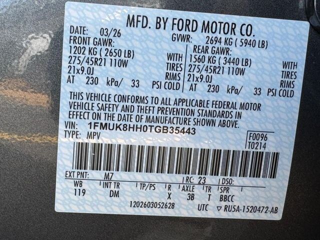 2026 Ford Explorer Platinum Washington MO