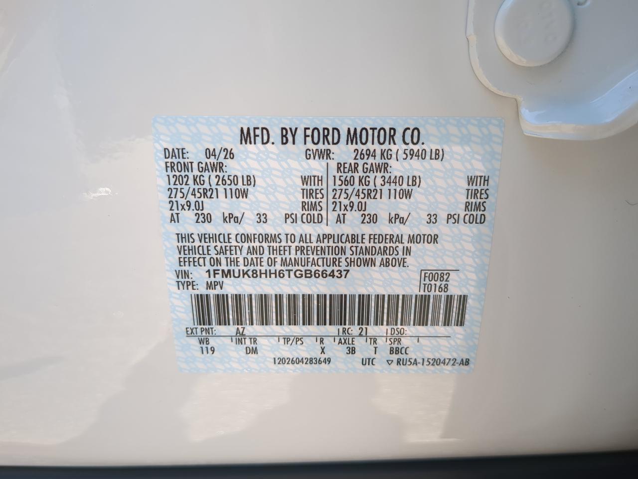 2026 Ford Explorer Platinum Winder GA