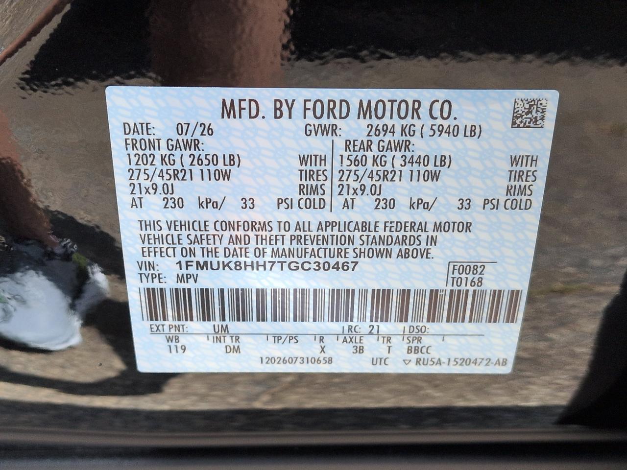 2026 Ford Explorer Platinum Winder GA