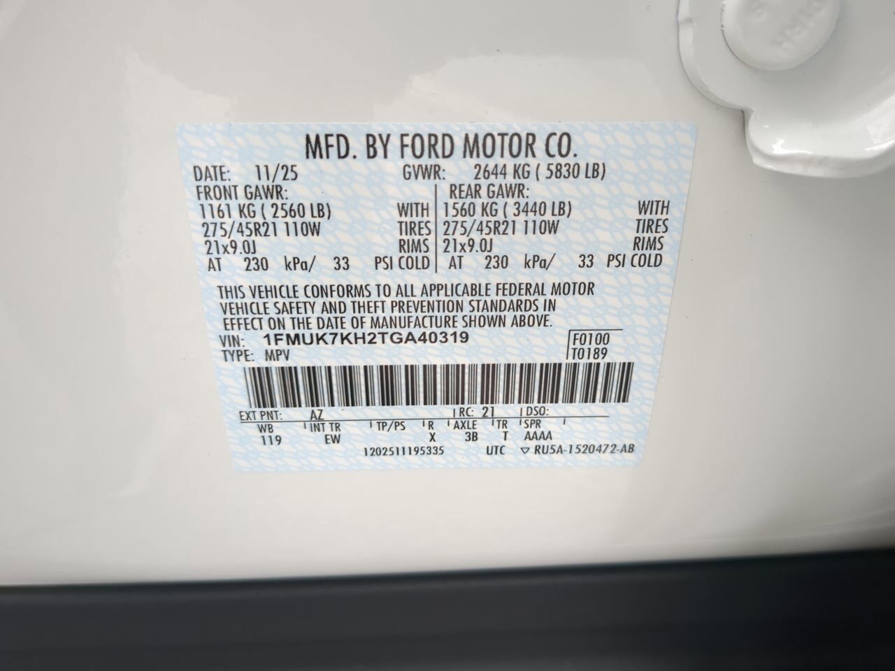 2026 Ford Explorer ST-Line Winder GA