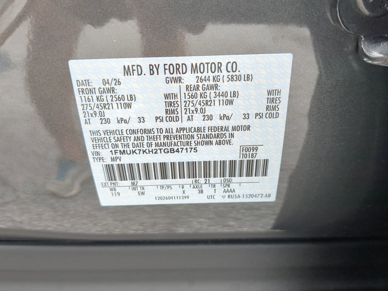 2026 Ford Explorer ST-Line Winder GA