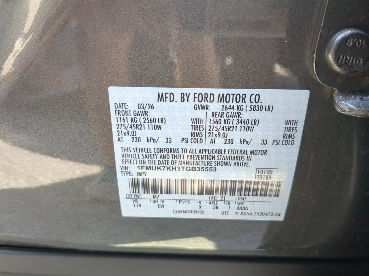 2026 Ford Explorer ST-Line Winder GA