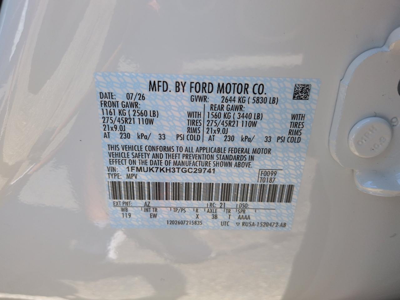 2026 Ford Explorer ST-Line Winder GA