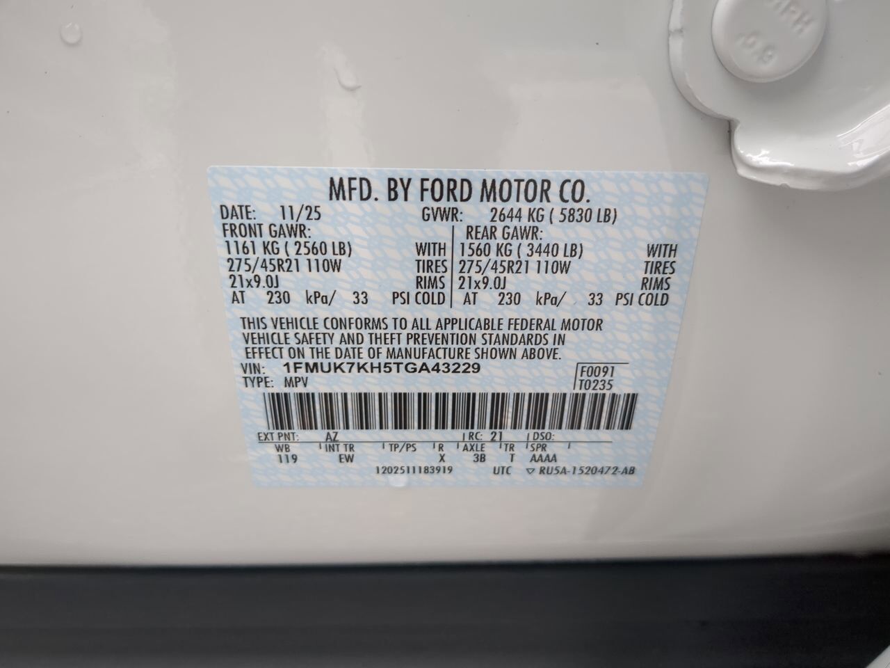 2026 Ford Explorer ST-Line Winder GA