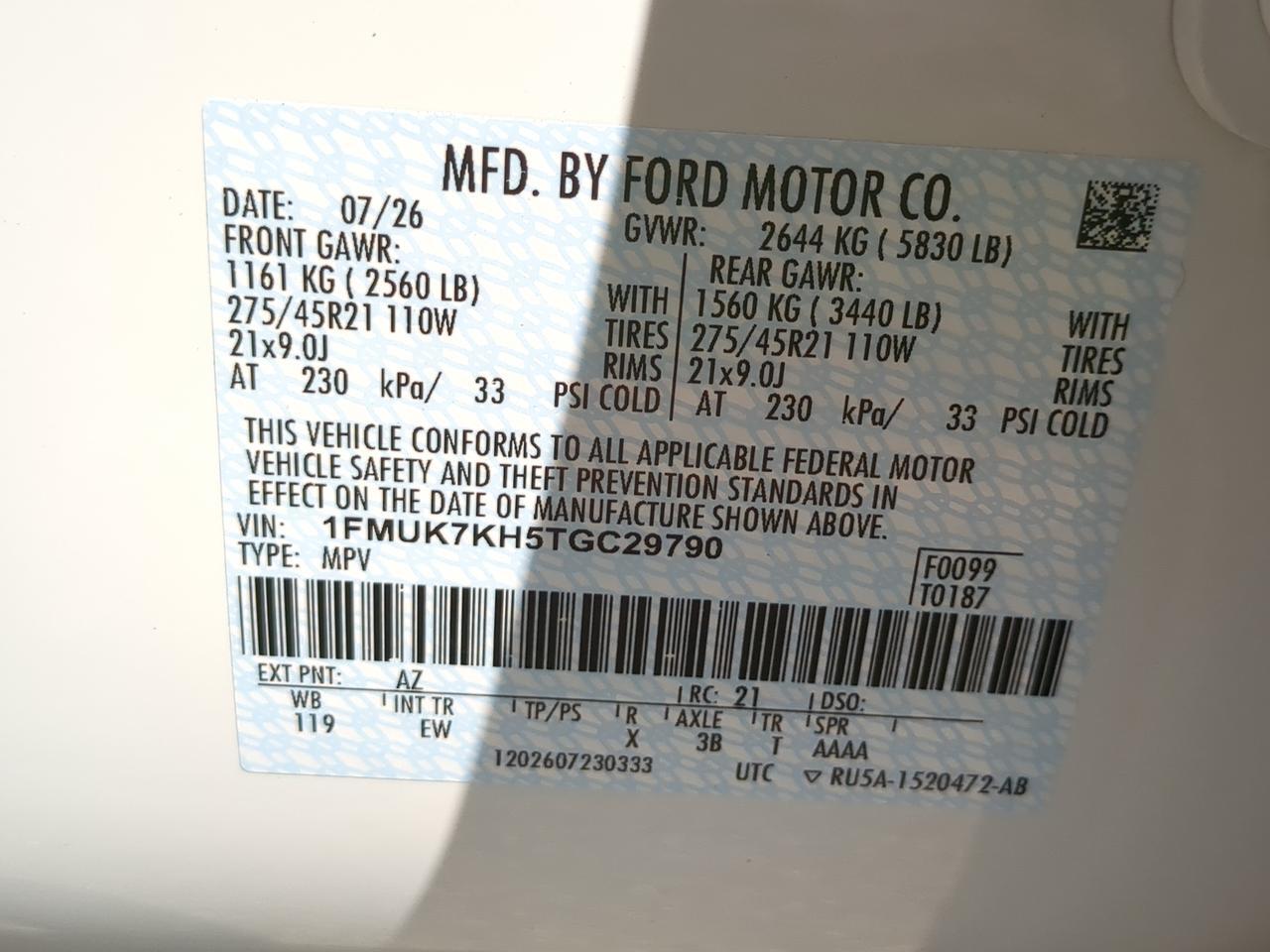 2026 Ford Explorer ST-Line Winder GA