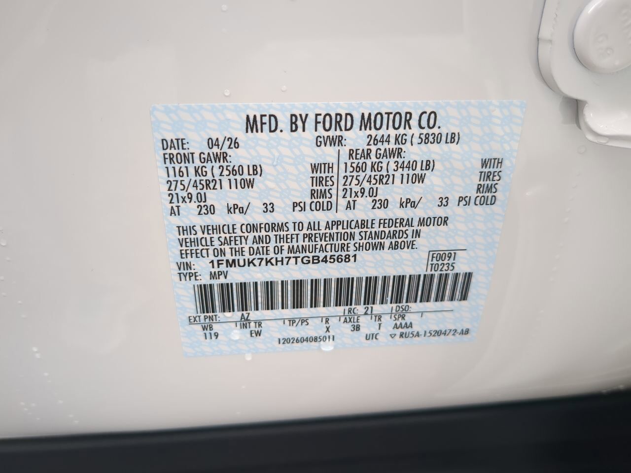 2026 Ford Explorer ST-Line Winder GA