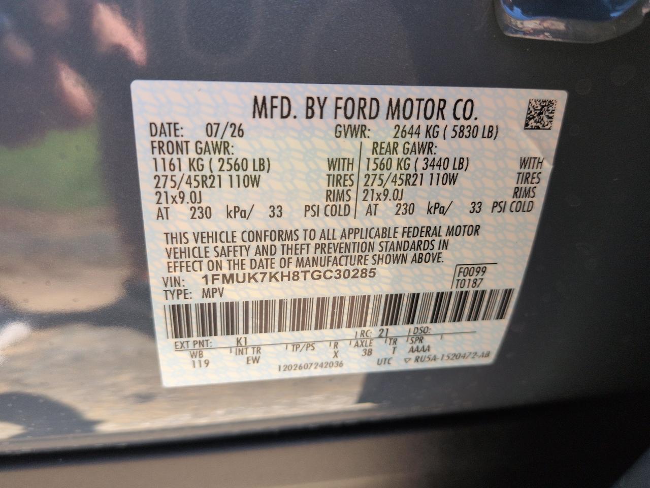 2026 Ford Explorer ST-Line Winder GA