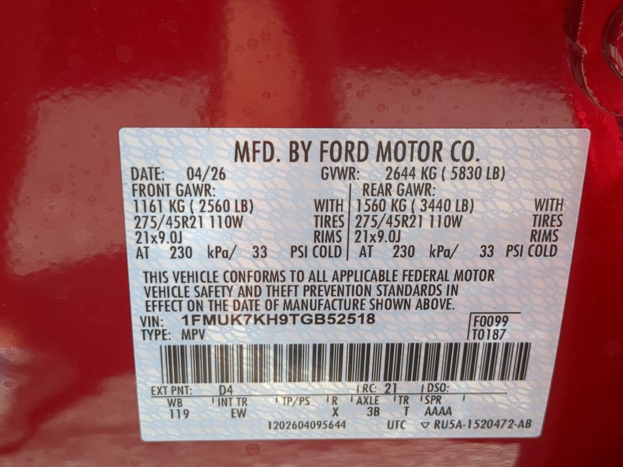2026 Ford Explorer ST-Line Winder GA