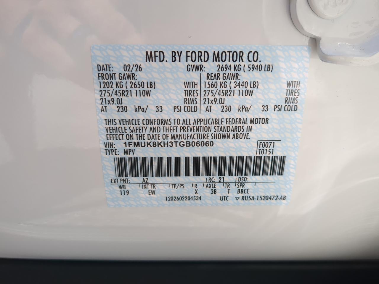 2026 Ford Explorer ST-Line Winder GA