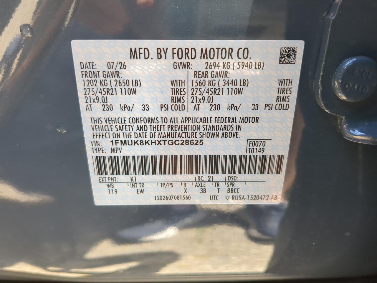 2026 Ford Explorer ST-Line Winder GA
