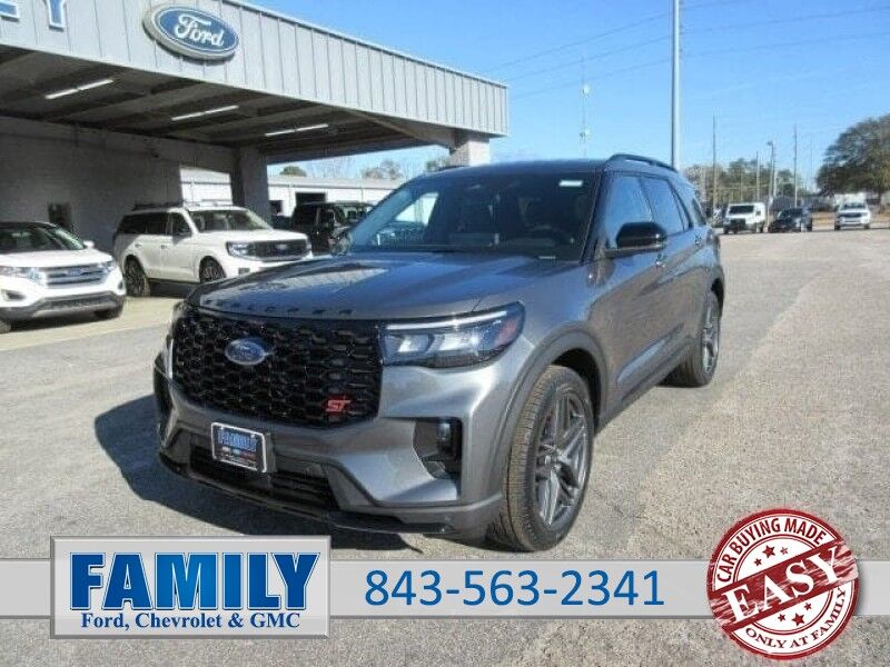 Carbonized Gray Metallic 2026 Ford Explorer SUV / Crossover Rear-Wheel Drive Automatic