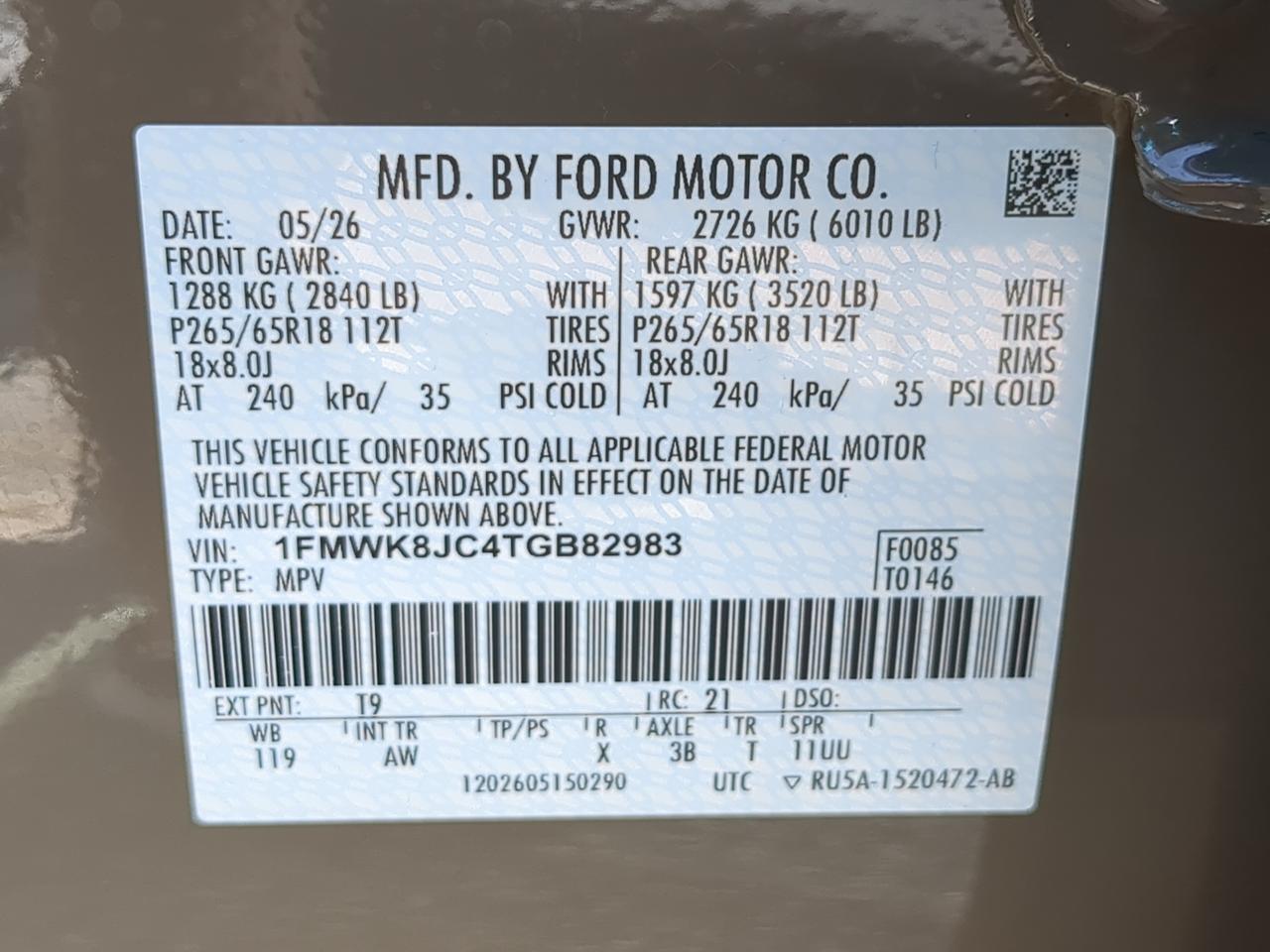 2026 Ford Explorer TREMOR Appleton WI