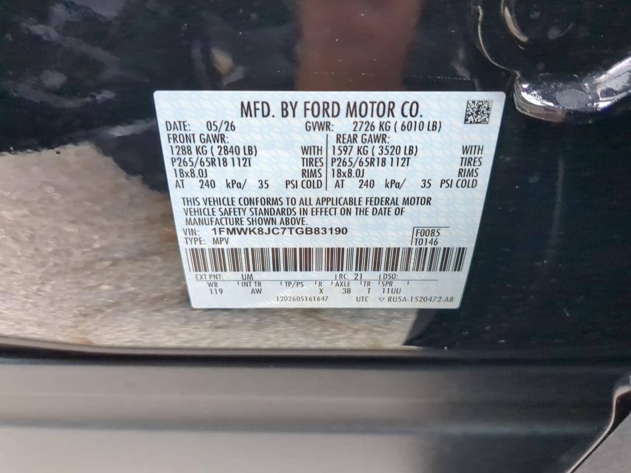 2026 Ford Explorer TREMOR Winder GA