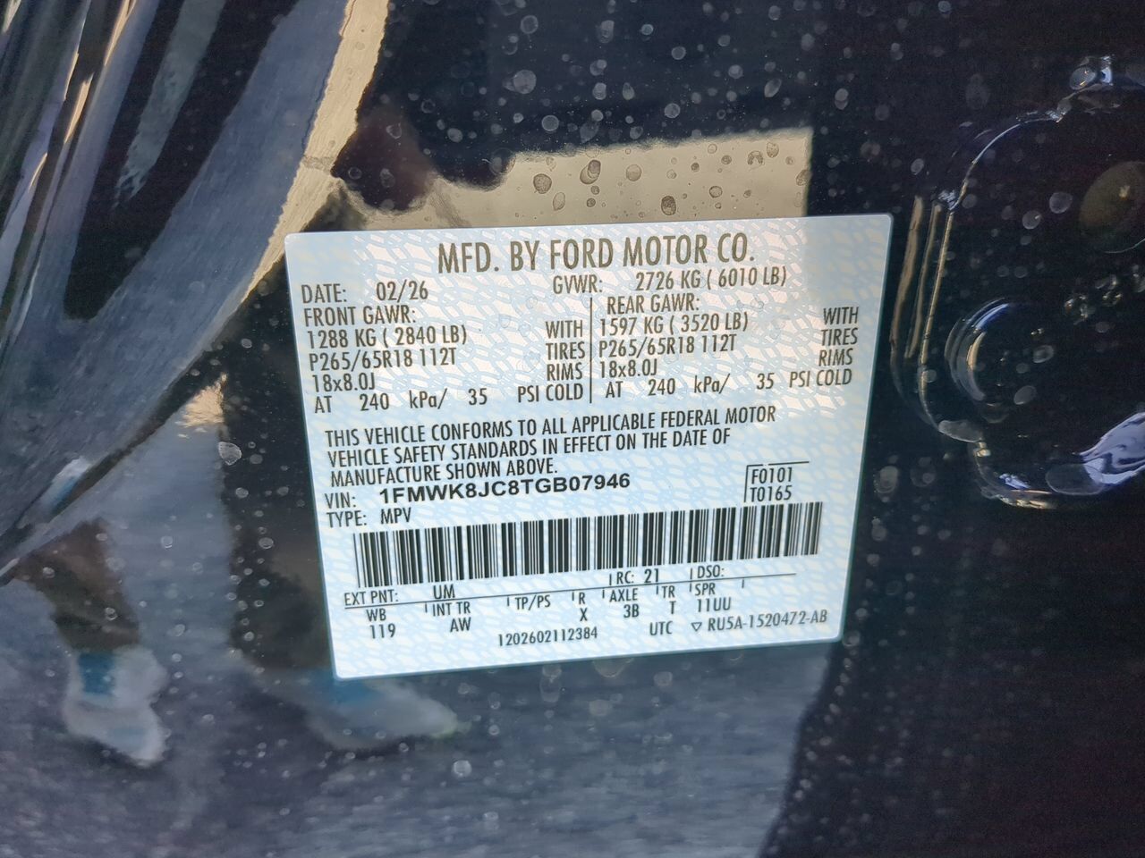 2026 Ford Explorer TREMOR Winder GA