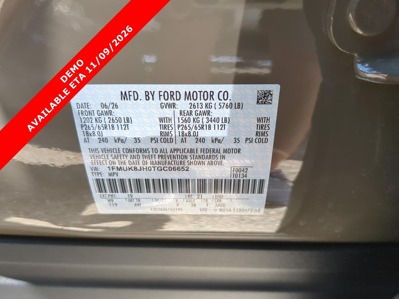 2026 Ford Explorer Tremor Winder GA