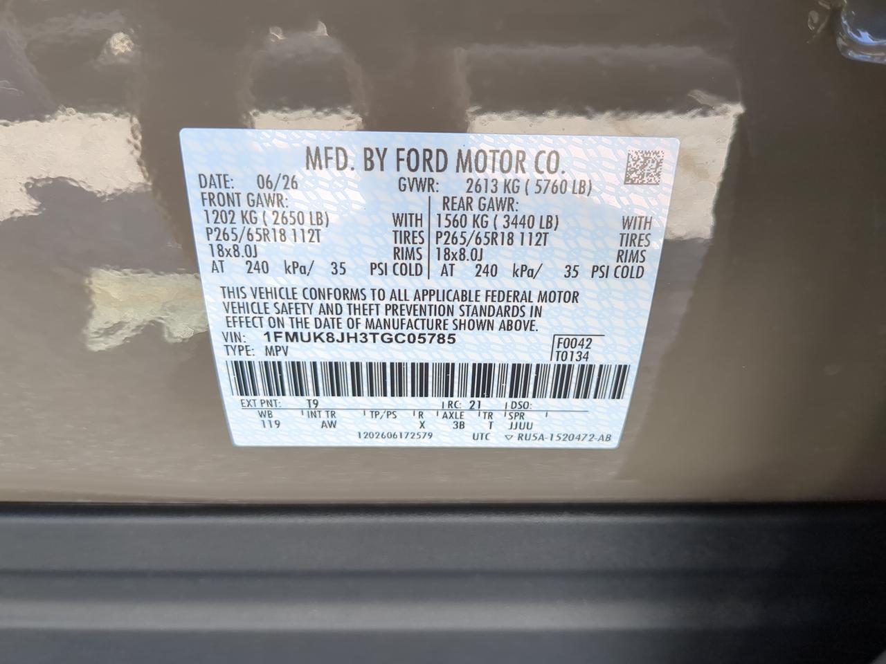 2026 Ford Explorer Tremor Winder GA