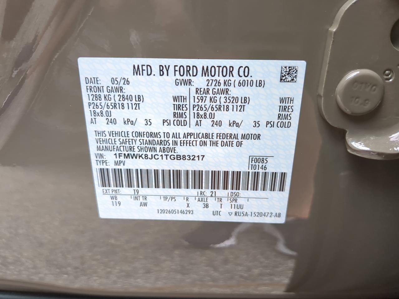 2026 Ford Explorer Tremor Winder GA