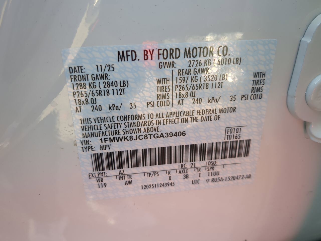 2026 Ford Explorer Tremor Winder GA