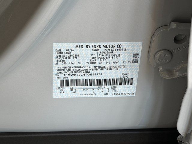 2026 Ford Explorer Tremor Springfield VA