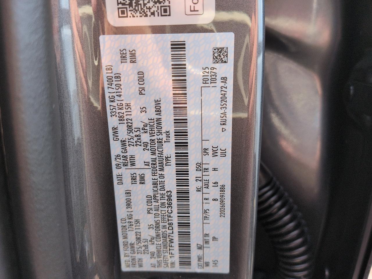 2026 Ford F-150 Platinum Appleton WI