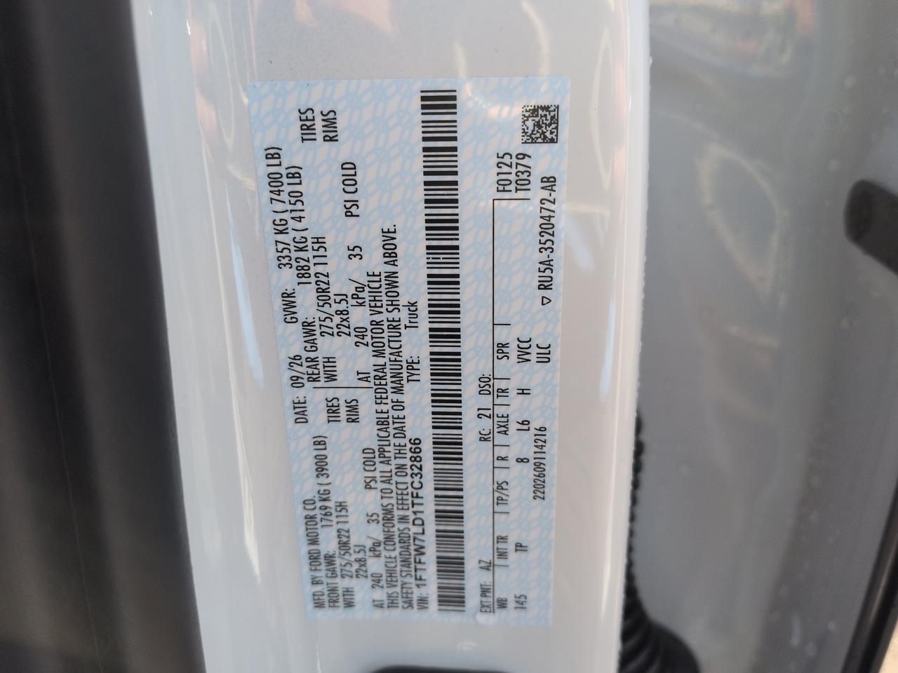 2026 Ford F-150 Platinum Plus Winder GA