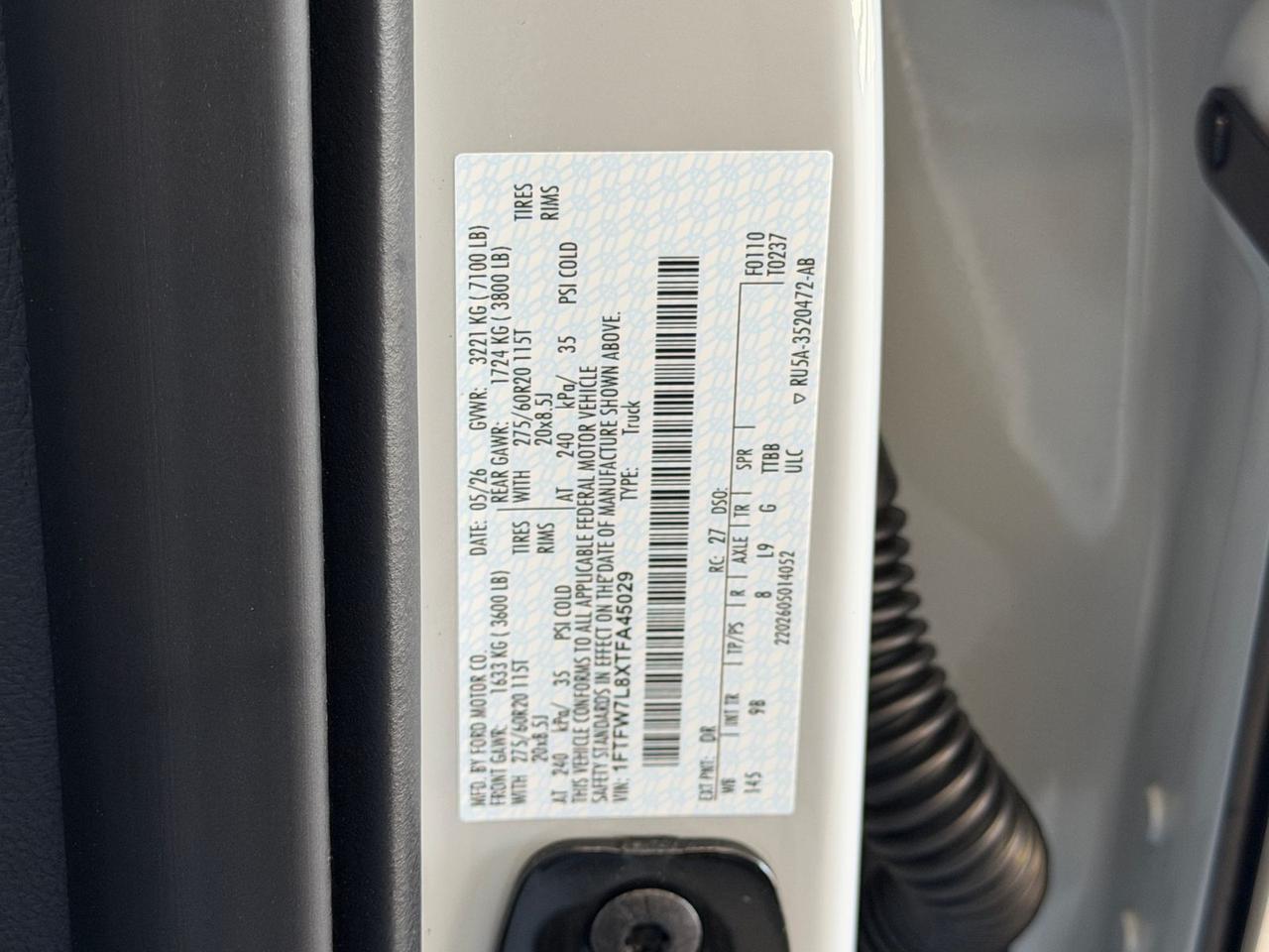 2026 Ford F-150 Platinum Springfield VA