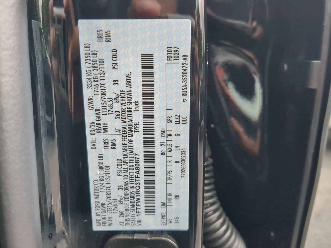 2026 Ford F-150 RAPTOR Winder GA