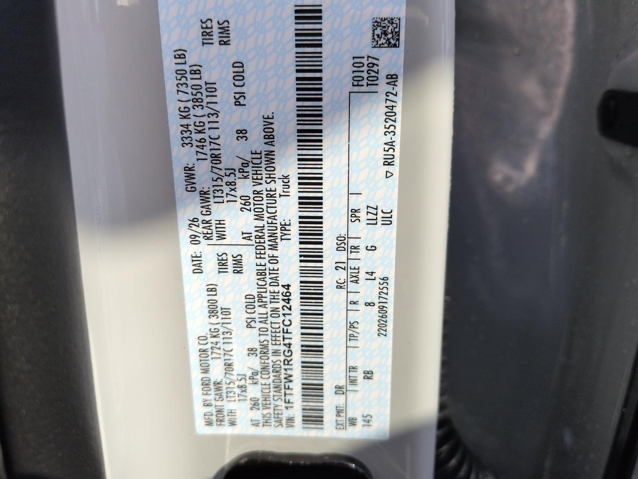 2026 Ford F-150 RAPTOR Winder GA