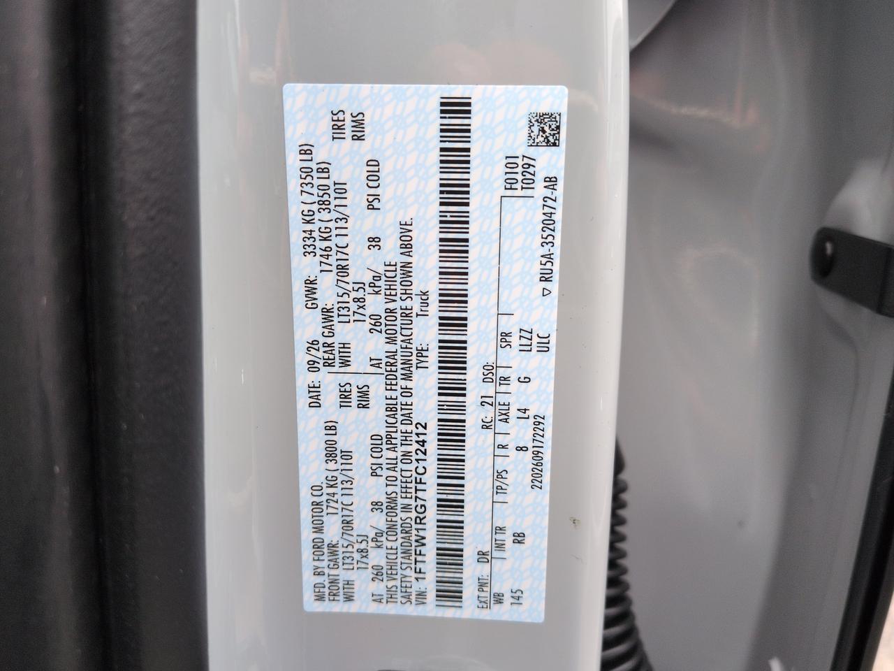 2026 Ford F-150 RAPTOR Winder GA