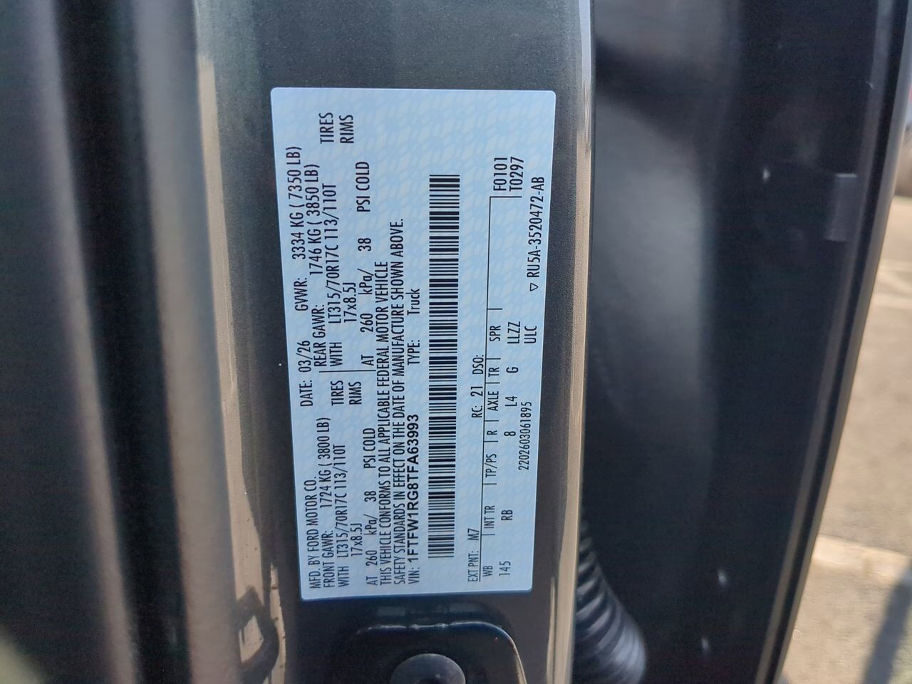 2026 Ford F-150 RAPTOR Winder GA