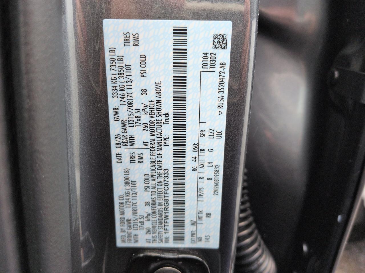 2026 Ford F-150 RAPTOR Winder GA