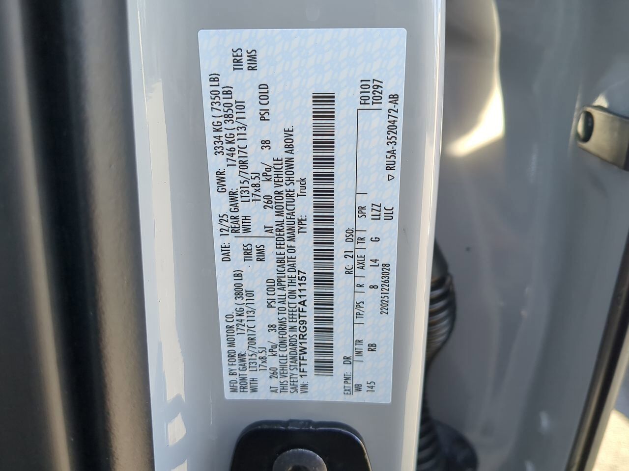 2026 Ford F-150 RAPTOR Winder GA