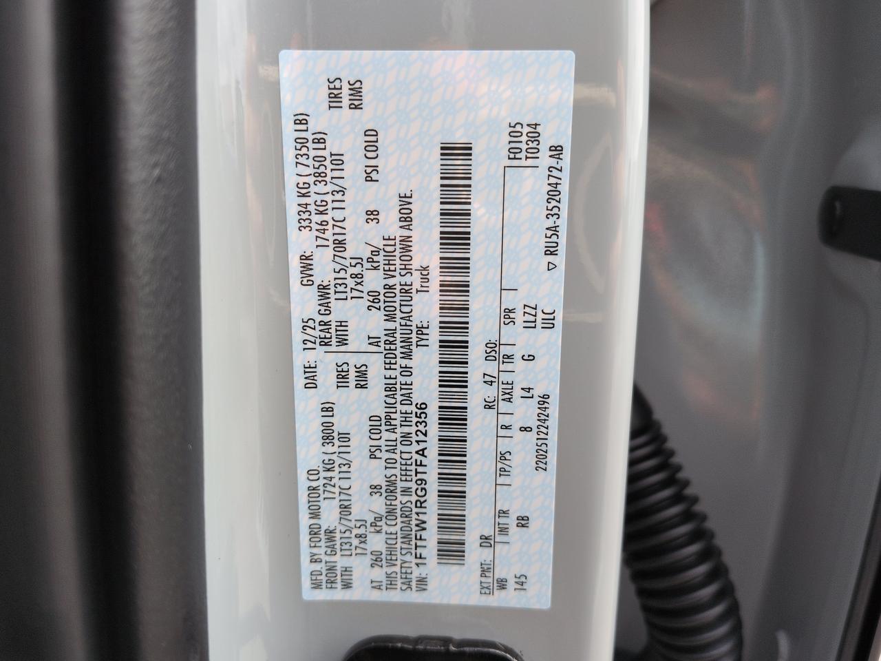 2026 Ford F-150 RAPTOR Winder GA