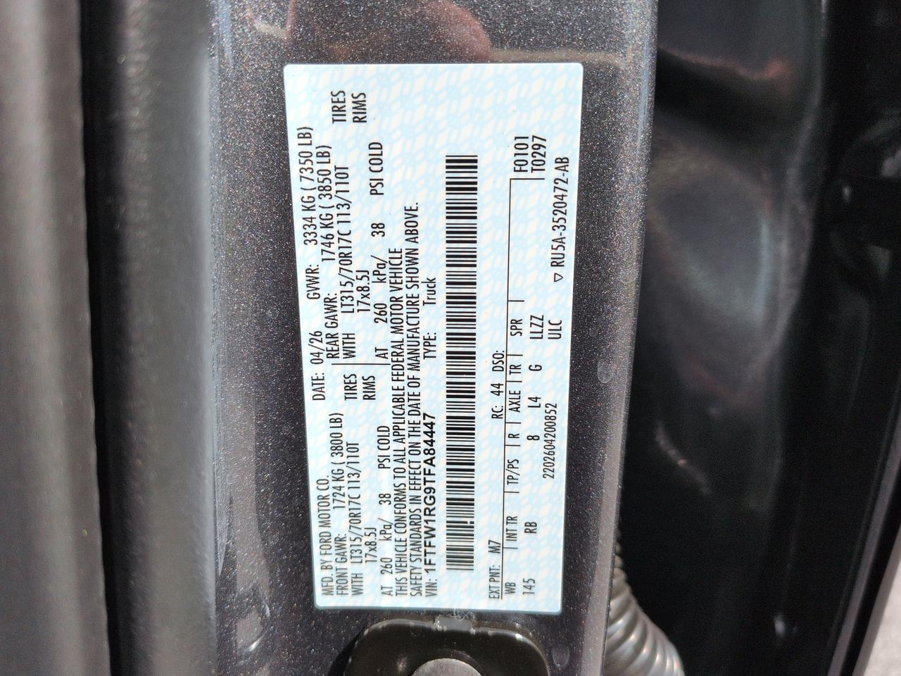 2026 Ford F-150 RAPTOR Winder GA