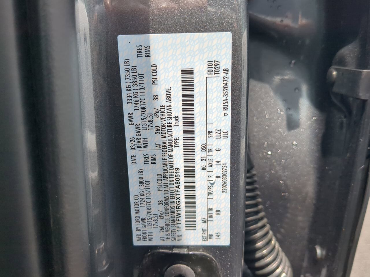 2026 Ford F-150 RAPTOR Winder GA